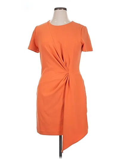Pre-owned Belle Badgley Mischka Casual Dress In Orange