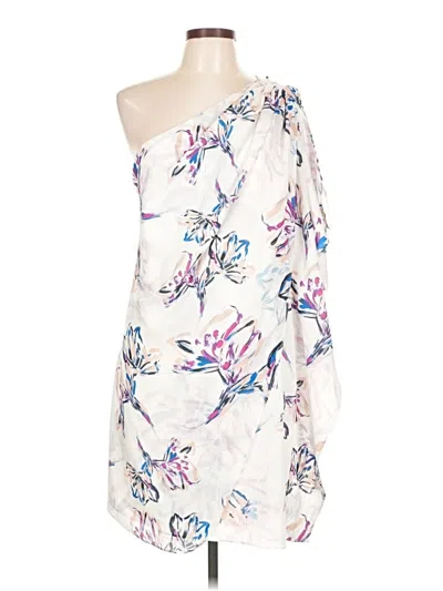 Pre-owned Belle Badgley Mischka Casual Skirt In White