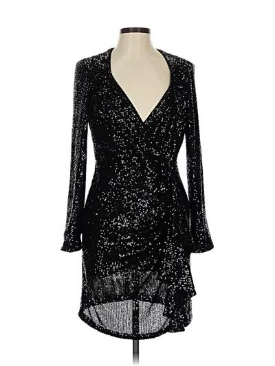 Pre-owned Belle Badgley Mischka Cocktail Dress In Black
