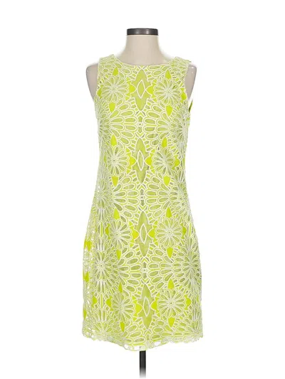 Pre-owned Belle Badgley Mischka Cocktail Dress In Green