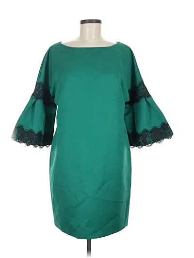 Pre-owned Belle Badgley Mischka Cocktail Dress In Green