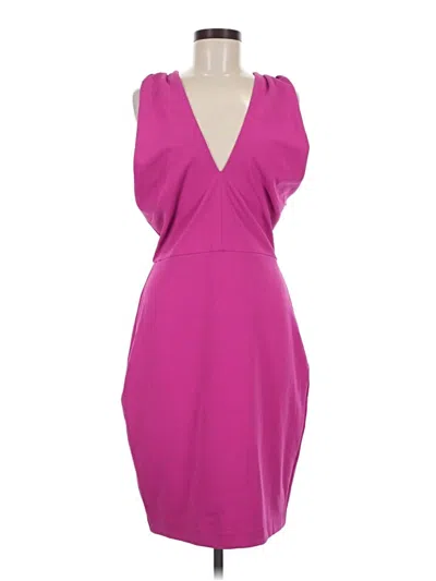 Pre-owned Belle Badgley Mischka Cocktail Dress In Pink