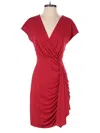 Belle Badgley Mischka Cocktail Dress In Red