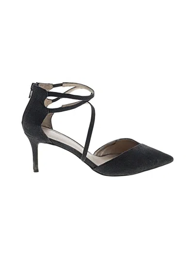 Pre-owned Belle Badgley Mischka Heels In Black