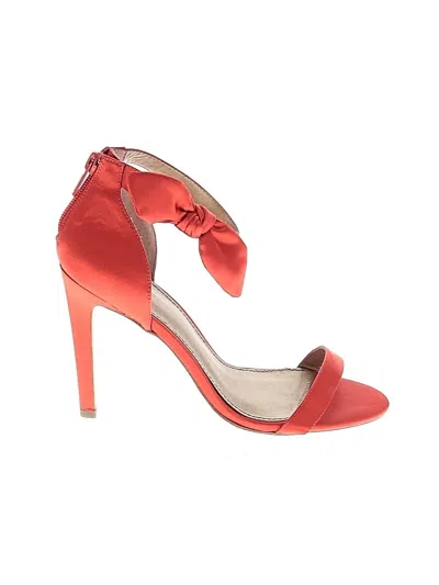 Pre-owned Belle Badgley Mischka Sandals In Orange