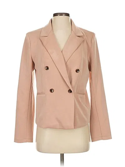 Pre-owned Belle Blazer Jacket In Brown