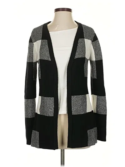 Pre-owned Belle By Belldini Cardigan Sweater In Black
