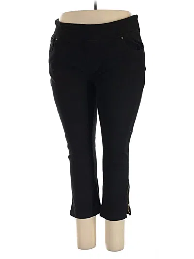Pre-owned Belle By Kim Gravel Active Pants In Black