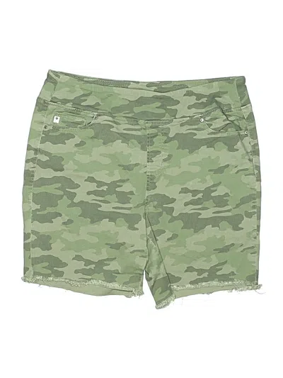 Pre-owned Belle By Kim Gravel Athletic Shorts In Green