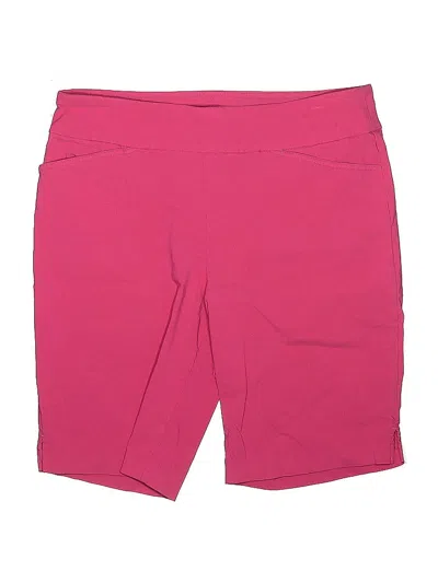 Pre-owned Belle By Kim Gravel Athletic Shorts In Pink