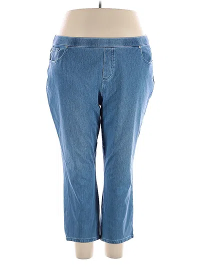 Pre-owned Belle By Kim Gravel Jeans In Blue
