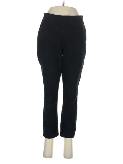 Pre-owned Belle By Kim Gravel Jeggings In Black
