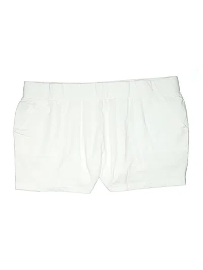 Pre-owned Belle By Kim Gravel Shorts In White