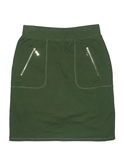 Pre-owned Belle By Kim Gravel Skort In Green