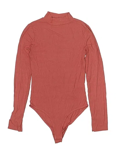 Pre-owned Belle Du Jour Bodysuit In Red
