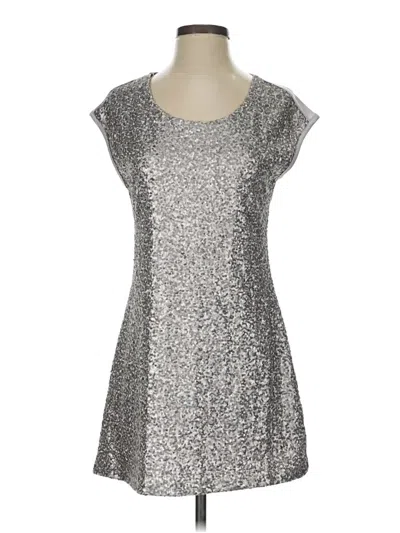 Pre-owned Belle Du Jour Cocktail Dress In Silver