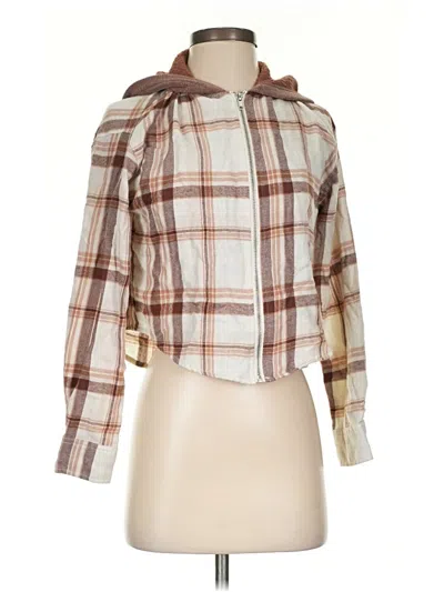 Pre-owned Belle Du Jour Jacket In Brown