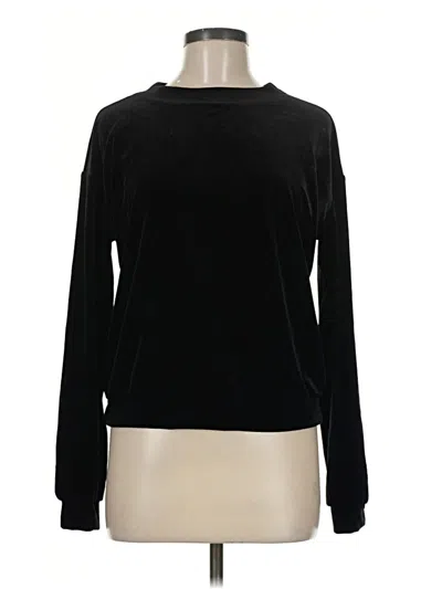 Pre-owned Belle Du Jour Long Sleeve T-shirt In Black
