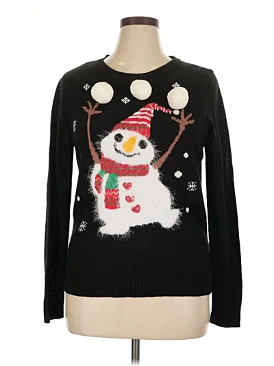 Pre-owned Belle Du Jour Pullover Sweater In Black