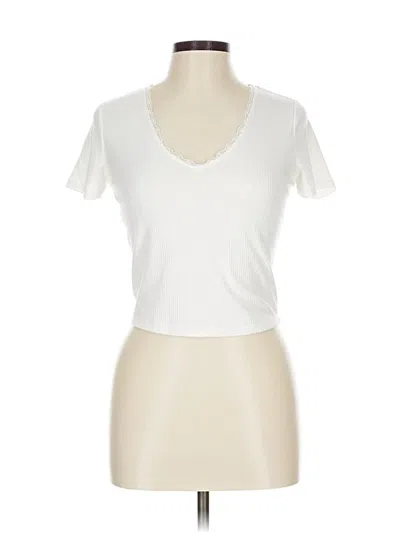 Pre-owned Belle Du Jour Short Sleeve T-shirt In White