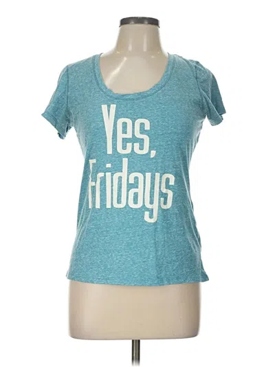 Pre-owned Belle Du Jour Short Sleeve T-shirt In Teal