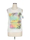 Belle Du Jour Sleeveless T-shirt In White