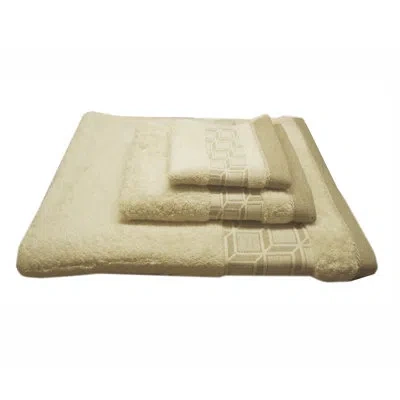 Belle Epoque 3 Piece 100% Cotton Towel Set In Multi