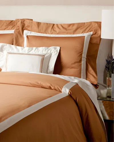 Belle Epoque 300 Thread Count Firenze Duvet Cover In Red