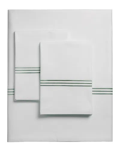 Belle Epoque 300 Thread Count Firenze Sheet Set In Green