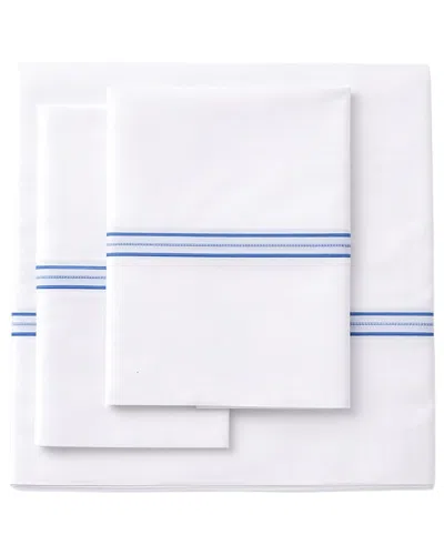 Belle Epoque 300 Thread Count Victoria Sheet Set In Blue