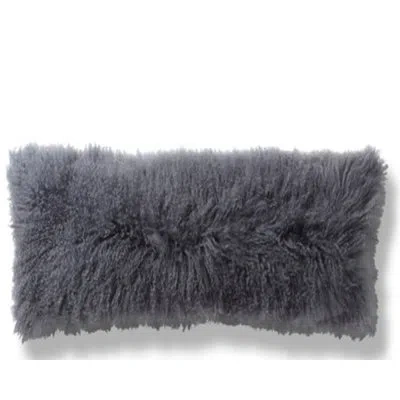 Belle Epoque Bolster Pillow Cover And Insert In Gray