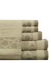 Belle Epoque Circles 6pc Towel Set