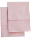 Belle Epoque Combed Cotton Percale Pillowcase Pair In Pink