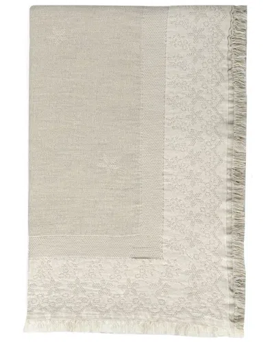 Belle Epoque Fringe Throw Blanket