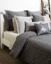 Belle Epoque Discontinued  Home Concept From  Warm Ash Flannel Duvet & Sham Coordinates In Beige