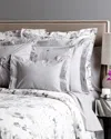Belle Epoque Discontinued  Home Concepts From  Flower Wave Duvet & Sham Coordinates In Beige