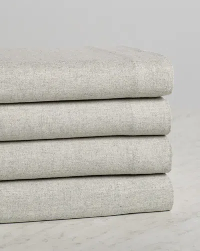 Belle Epoque Heathered Flannel Sheet Set