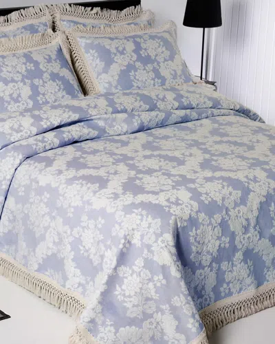 Belle Epoque Mafalda King Bedspread In Blue