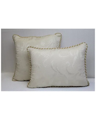 Belle Epoque Monaco Ivory Boudoir Pillow Set