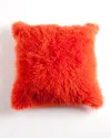 Belle Epoque Mongolian Decorative Pillow In Beige
