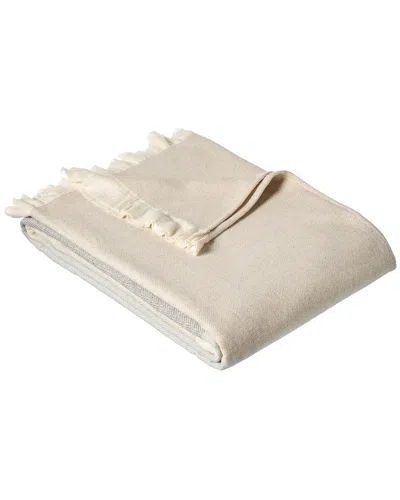 Belle Epoque Oliver Flannel Blanket In Brown