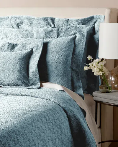 Belle Epoque Rose Coastal Coverlet Collection In Beige