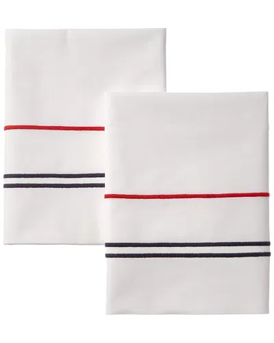 Belle Epoque Set Of 2 Classic Stripe Pillowcases