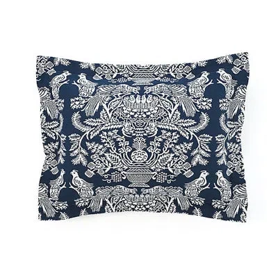 Belle Epoque Sham In Blue;white