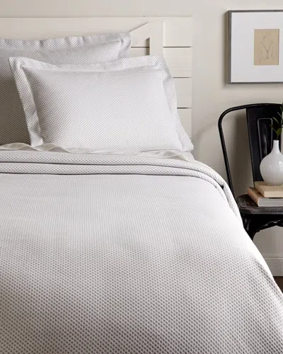 Belle Epoque Soft Diamond Coverlet Collection In Gray