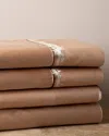 Belle Epoque Terracota Circles Sheet Set In Beige