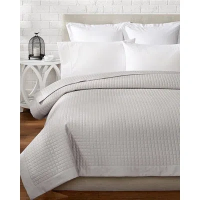 Belle Epoque White Microfiber Coverlet / Bedspread Set
