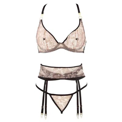 Belle-et-bonbon Women's Black / Pink / Purple Nymph Blush Set In Black/pink/purple