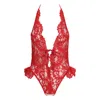 Belle-et-bonbon Women's Red Valentina Bright Cherry Lace Body Valentines Gift Wrapped In Red