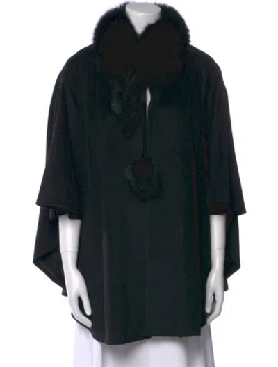 Pre-owned Belle Fare Cashmere Sweater In Black